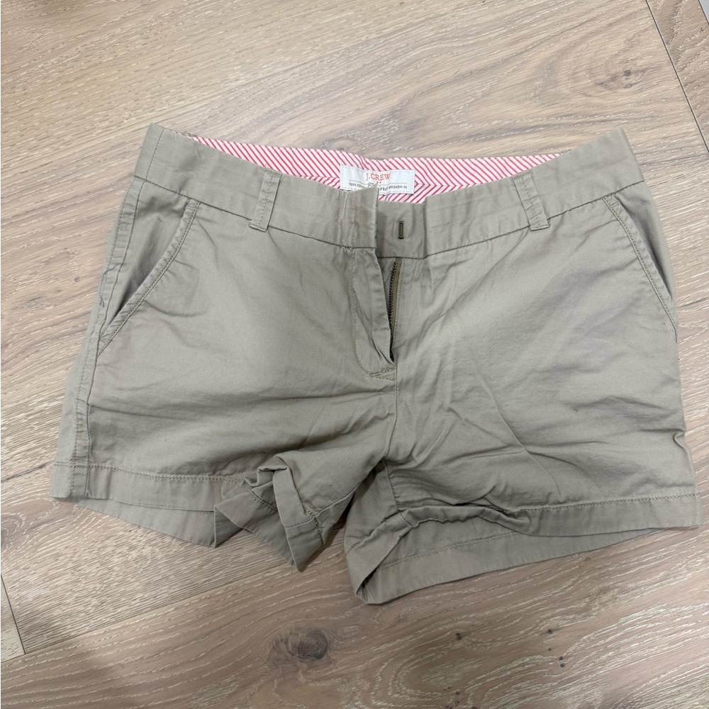 J. Crew Women's Khaki Cargo Shorts